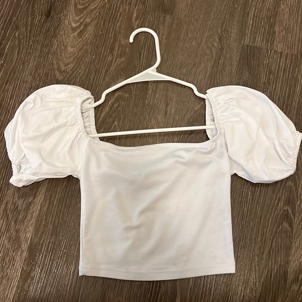 Zara puff sleeve top